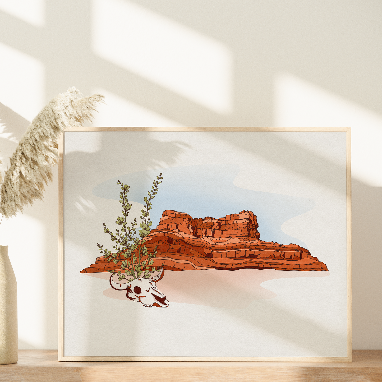 Desert Butte print