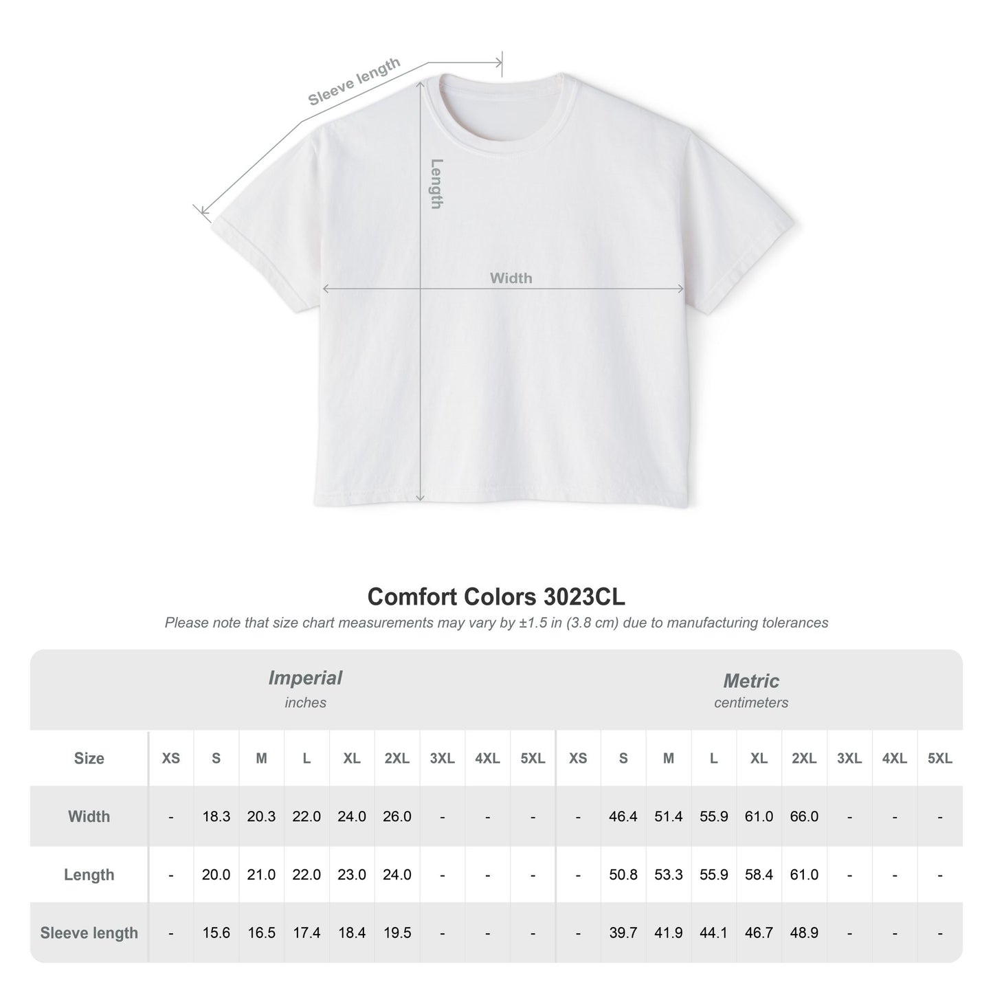 Women's Boxy Wildflower Tee