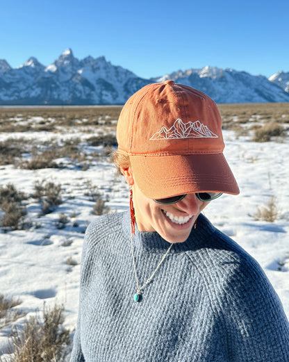 Teton range baseball hat
