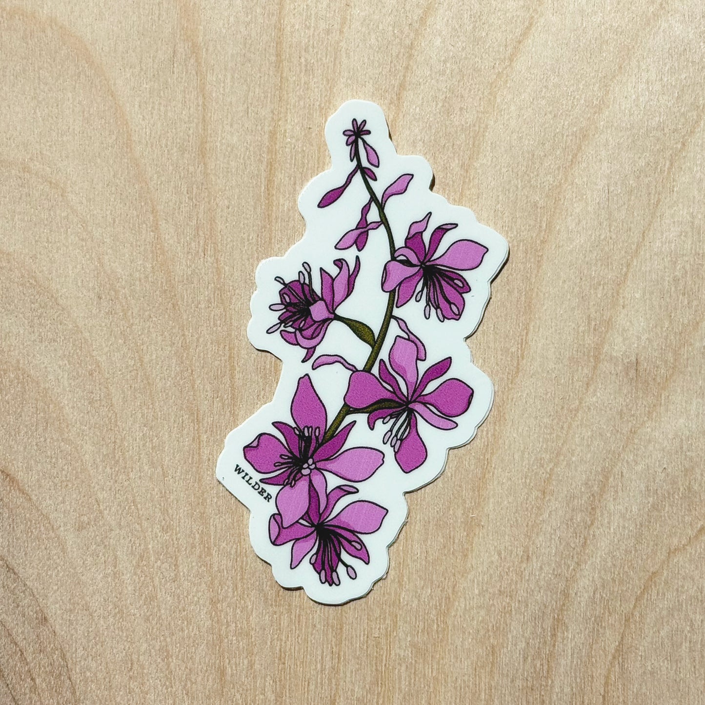 Fireweed Sticker