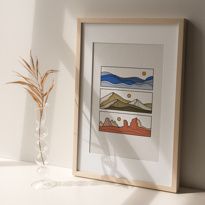 Flow print