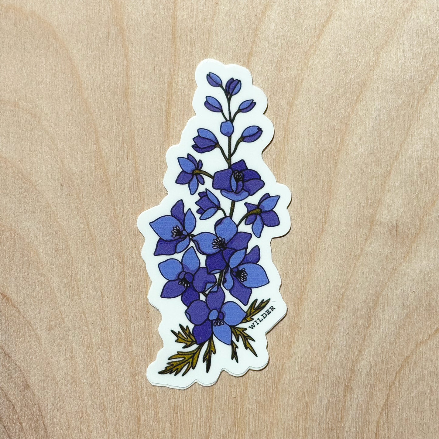 Larkspur Sticker