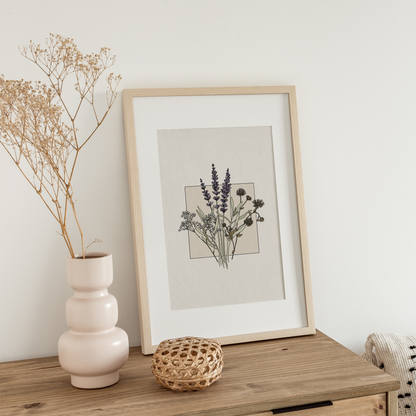 Lavender print