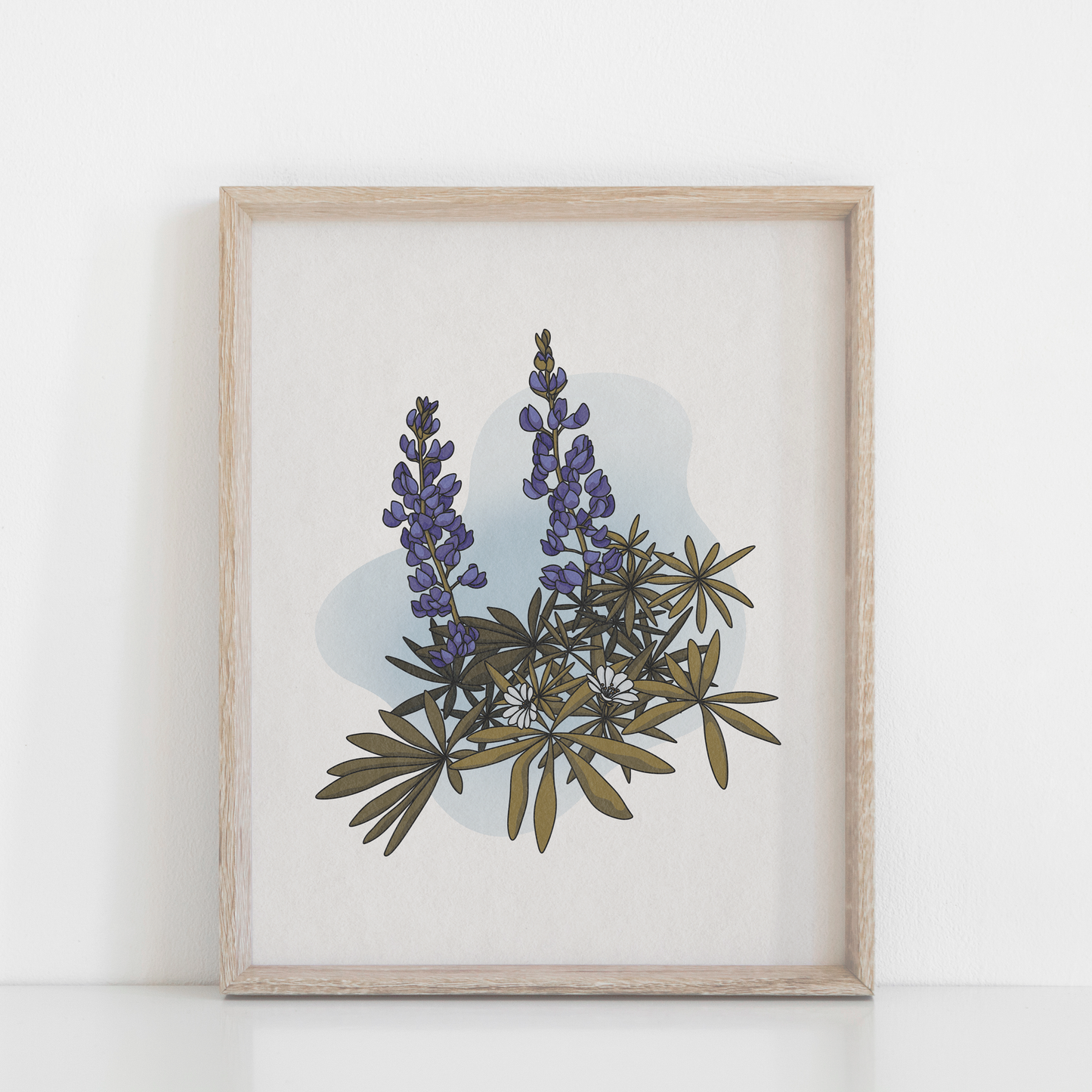 Lupine Print