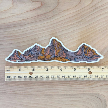 Teton Range Sticker