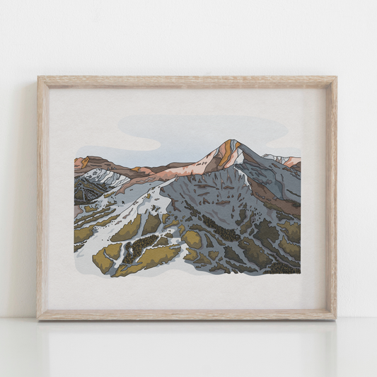 Lone Peak Print