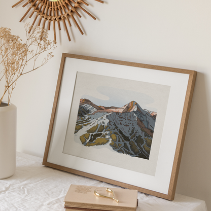 Lone Peak Print
